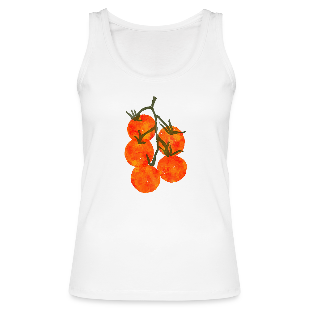 Frauen Bio Tank Top - “I Pomodori” - Weiß
