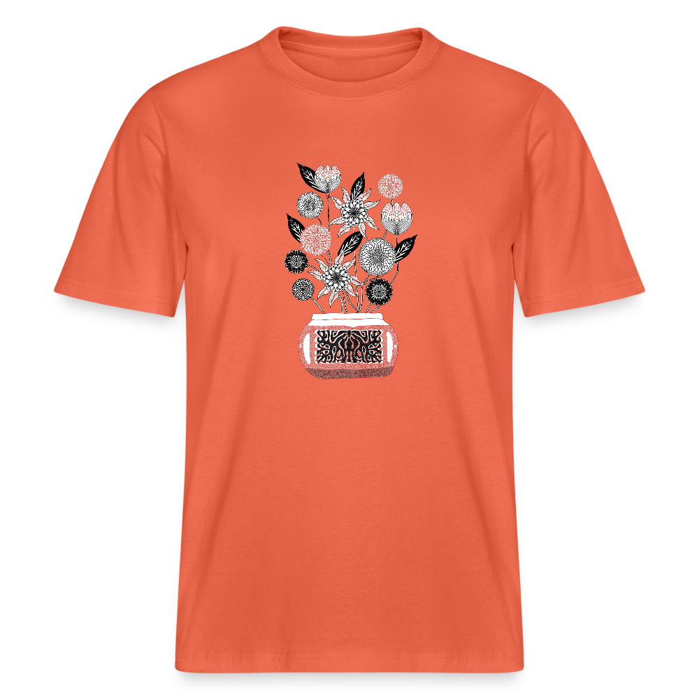 Stanley/Stella Relaxed Fit Unisex Bio-T-Shirt - “Vintage Vase” - Hellrot