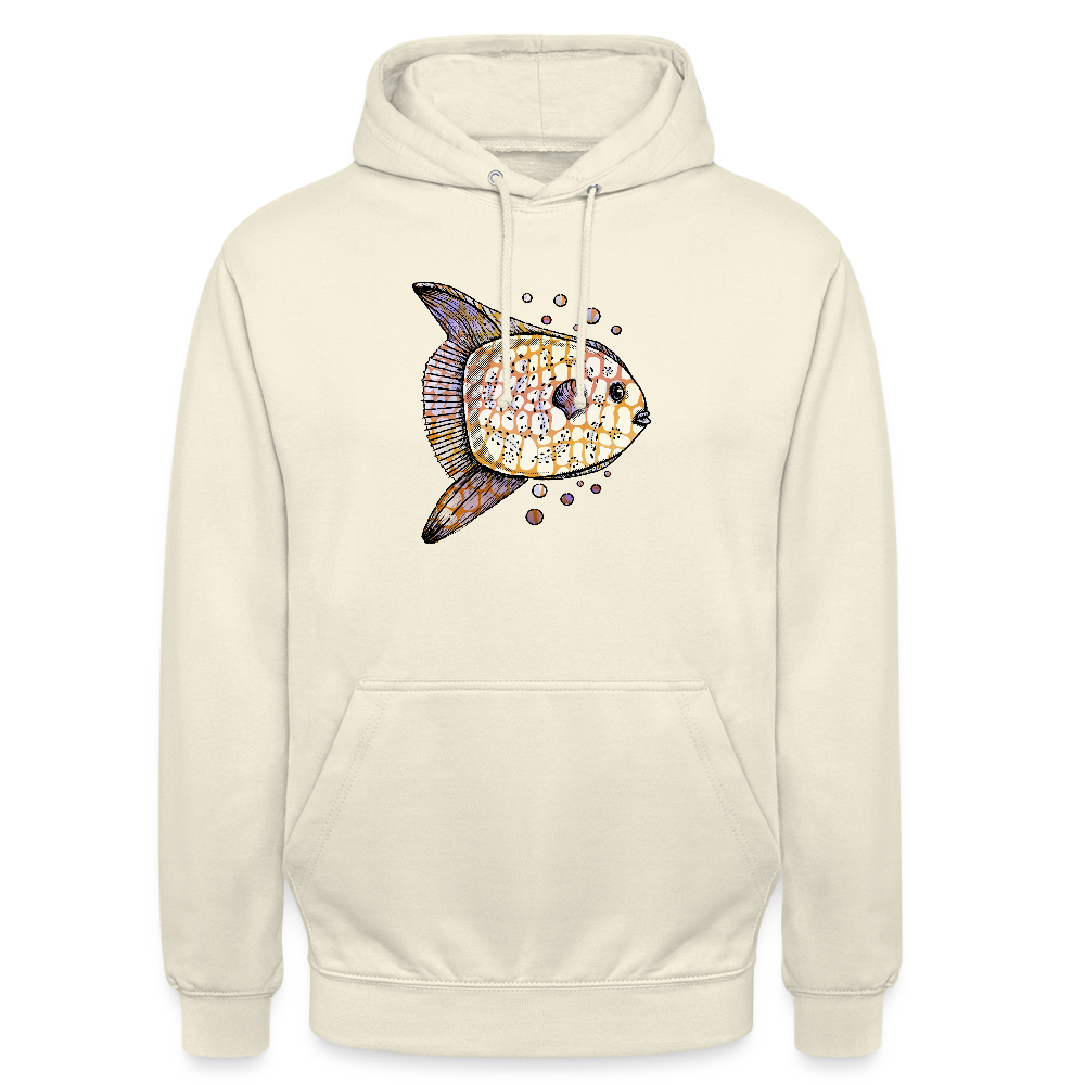 Unisex Hoodie "Fantastischer Mondfisch" - Vanille-Milchshake