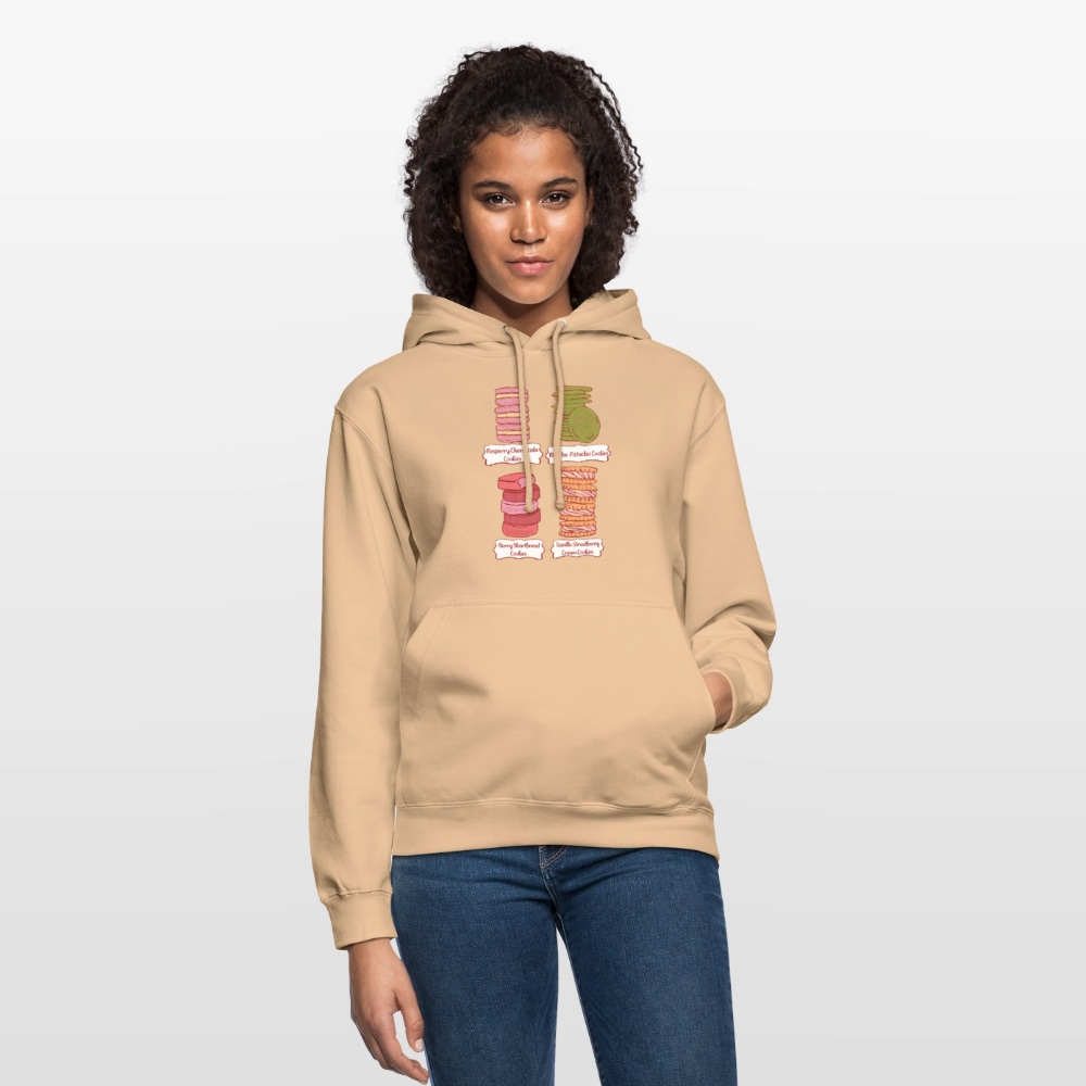 Unisex Hoodie - “Cookie Collection” - Pfirsich