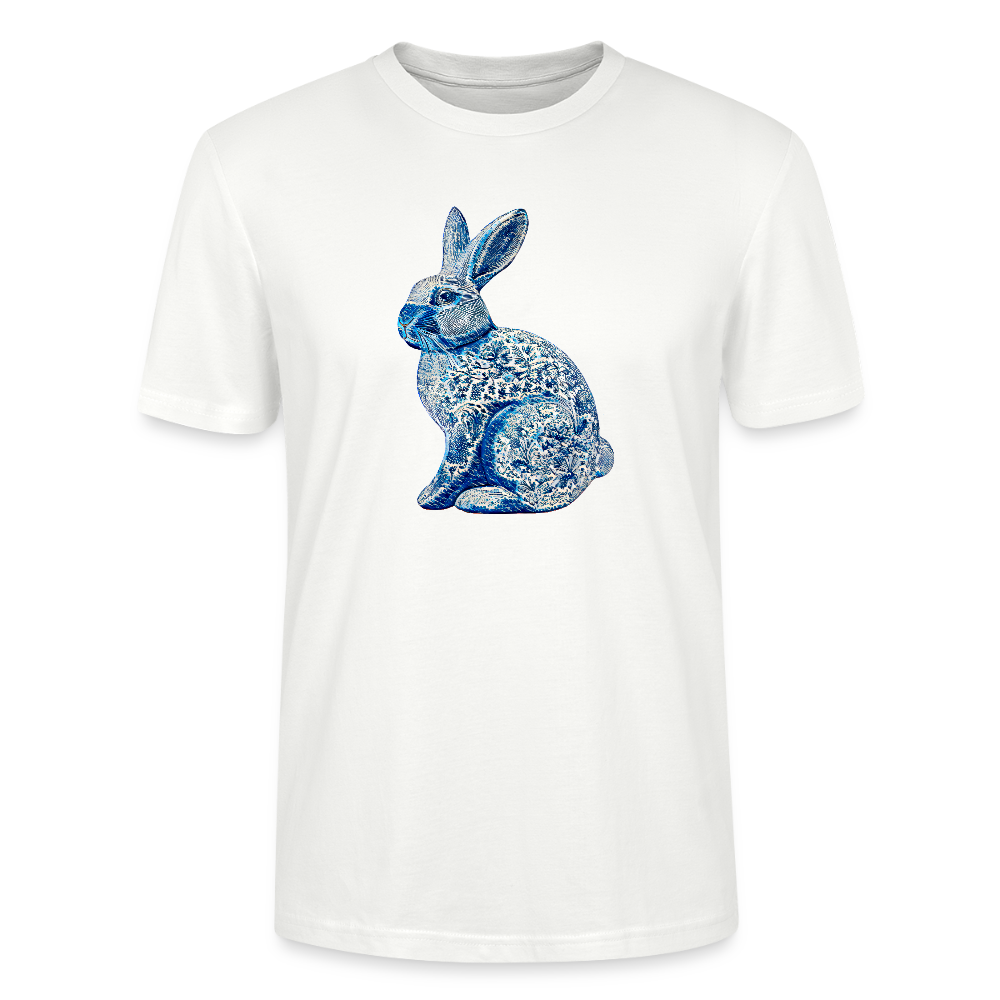 Stanley/Stella Unisex T-Shirt - “Hase Delfter Blau” - Weiß