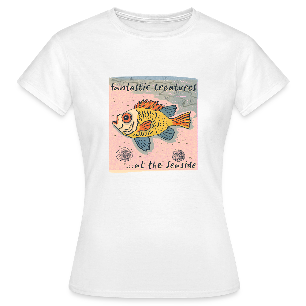 Frauen T-Shirt - "Fantastic Creatures" - Weiß