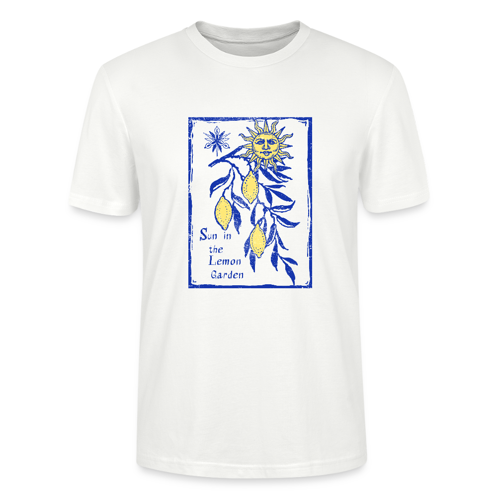 Stanley/Stella Unisex T-Shirt - “Lemon Garden” - Weiß
