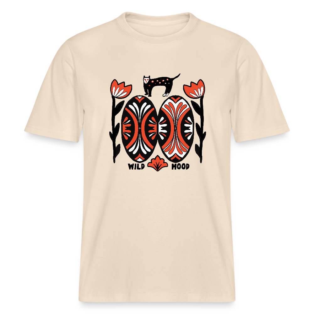 Stanley/Stella Relaxed Fit Unisex Bio-T-Shirt - "Wild Mood" - Weißgrau