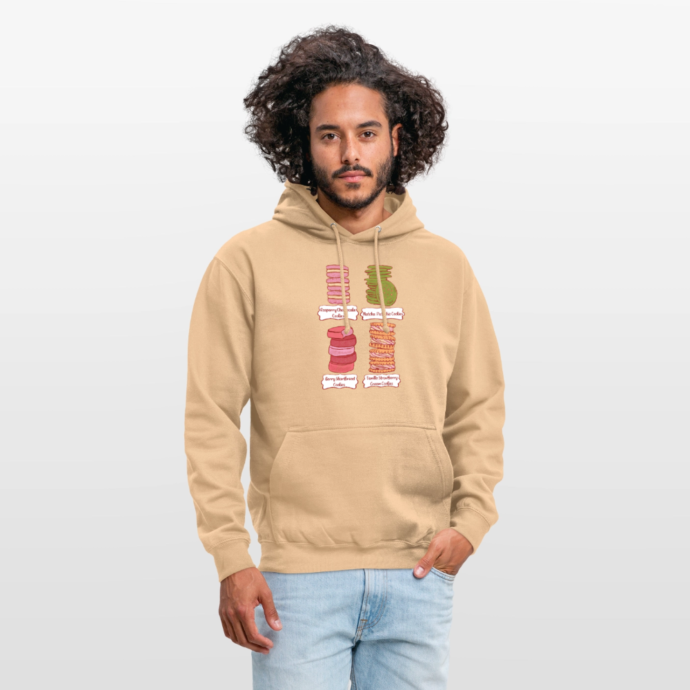 Unisex Hoodie - “Cookie Collection” - Pfirsich
