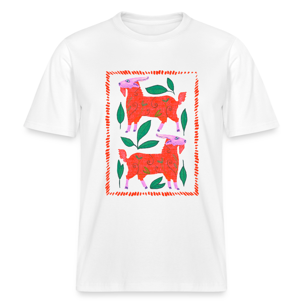 Stanley/Stella Relaxed Fit Unisex Bio-T-Shirt Sparker - Weiß