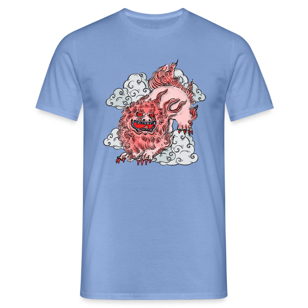 Männer T-Shirt - “Fu Dog” - carolina blue