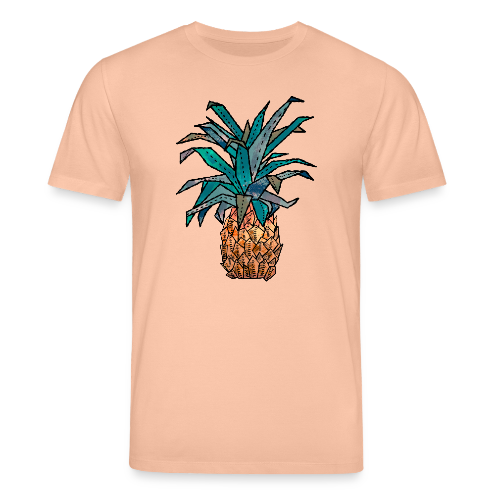 Männer Bio-T-Shirt von Stanley & Stella - "Ananas Bronze" - Pfirsich