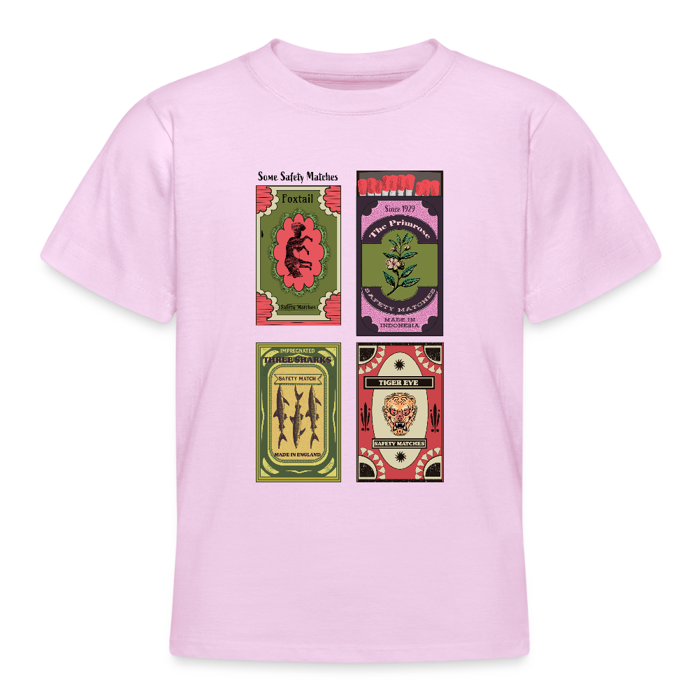 Teenager T-Shirt - "Safety Matches" - Hellrosa
