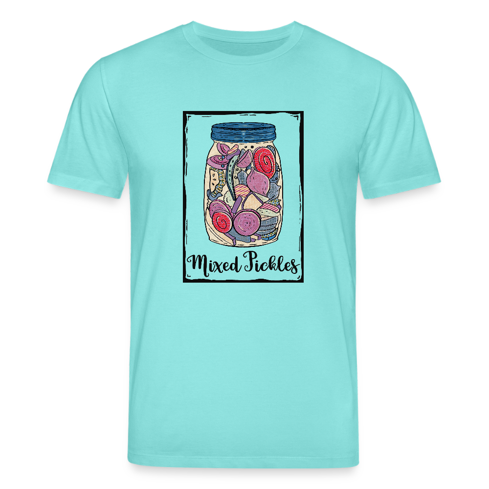 Stanley/Stella Unisex Bio-T-Shirt - “Mixed Pickles” - Poolblau