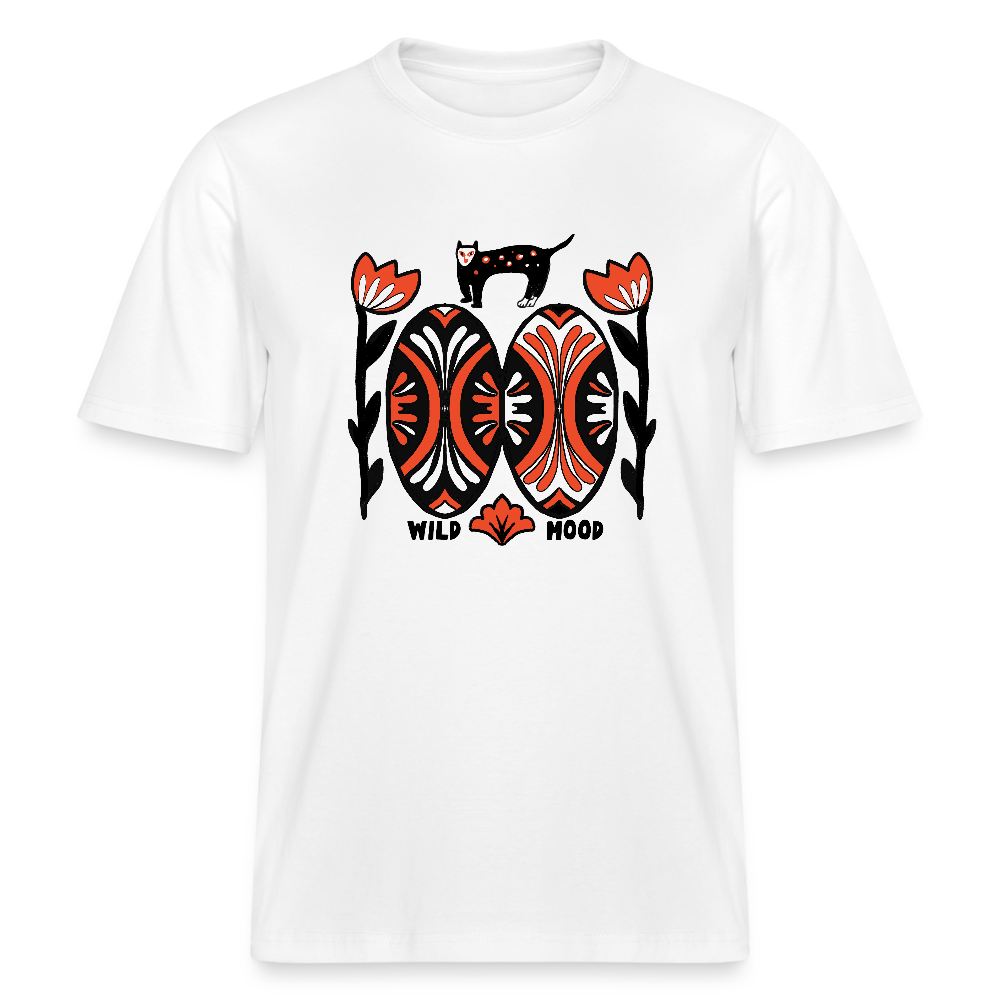 Stanley/Stella Relaxed Fit Unisex Bio-T-Shirt - "Wild Mood" - Weiß