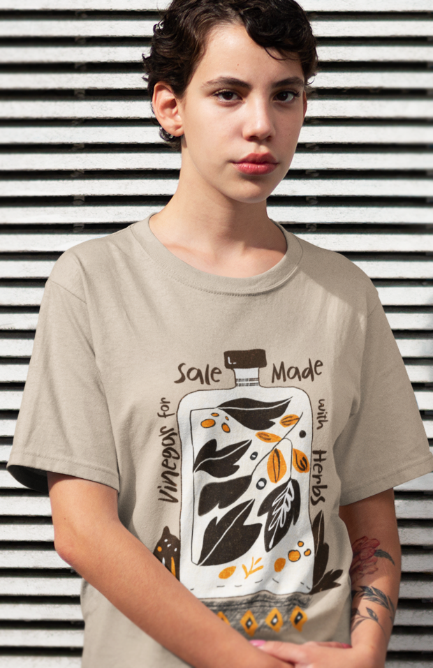 Stanley/Stella Oversized Unisex Bio T-Shirt - "Vinegar"