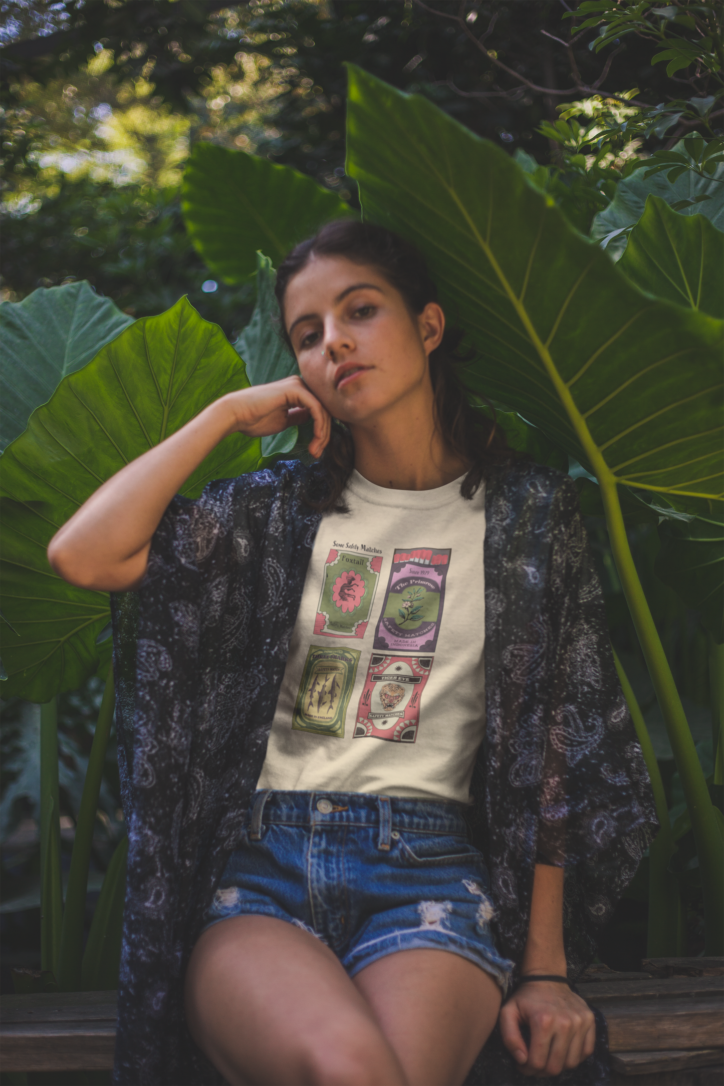 Stanley/Stella Frauen Boxy Bio-T-Shirt - "Safety Matches"
