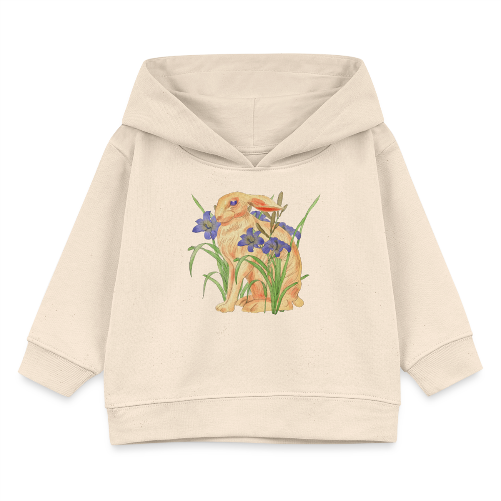 Stanley/Stella Bio Hoodie BABY - "Feldhase" - Naturweiß
