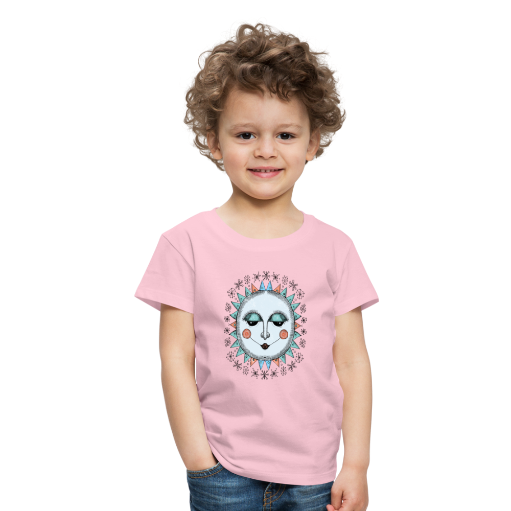 Kinder Premium T-Shirt - “Wintersonne” - Hellrosa