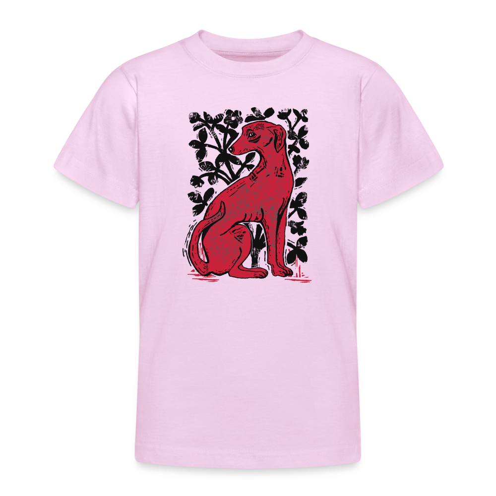 Teenager T-Shirt - “Medieval Dog” - Hellrosa