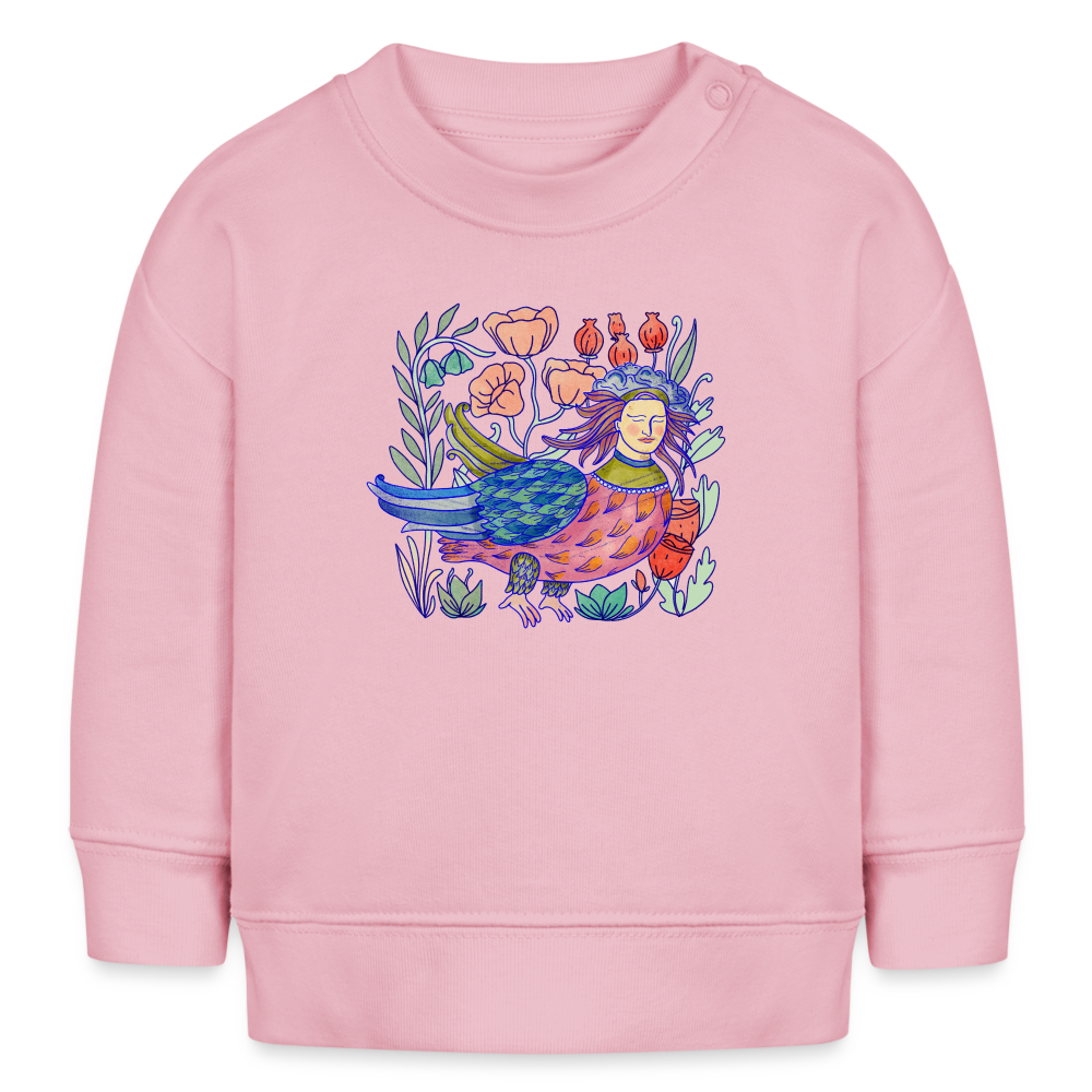 Stanley/Stella Bio-Sweatshirt - “Bunte Sirin” - Hellrosa
