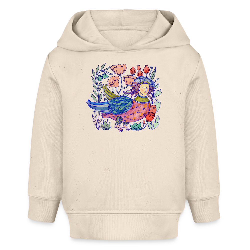 Stanley/Stella Bio Hoodie - “Bunte Sirin” - Naturweiß