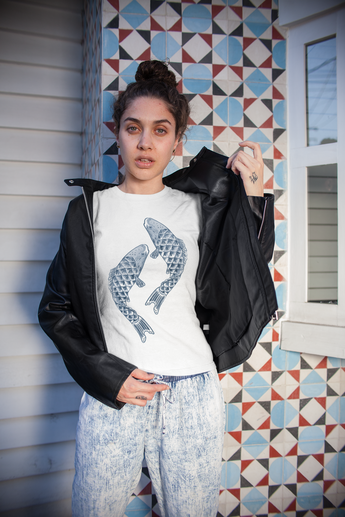Stanley/Stella Unisex T-Shirt - “Blaue Kois”