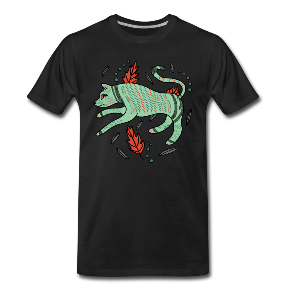 Cave Canem - Männer Premium Bio T-Shirt - Hinter dem Mond