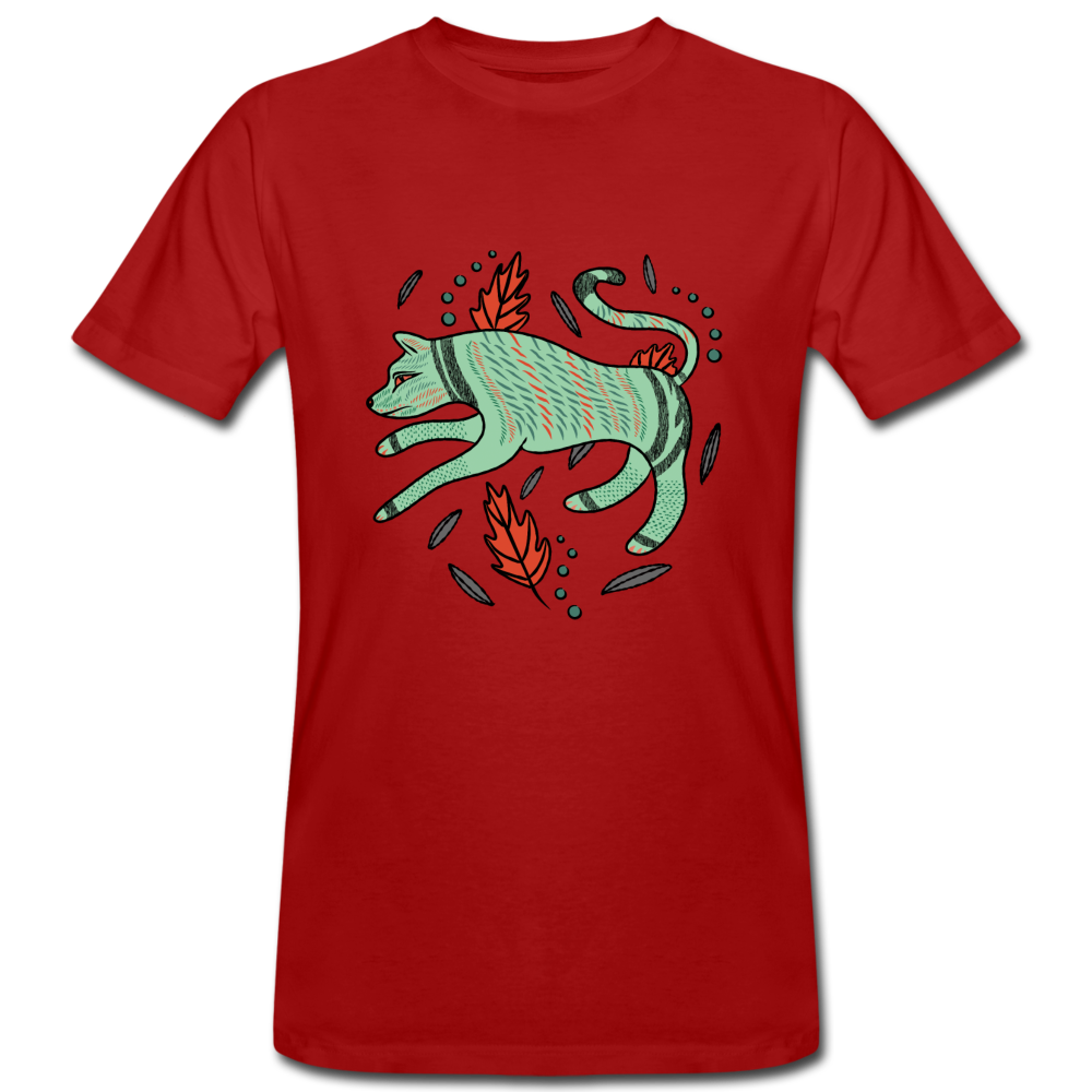 Cave Canem - Männer Bio-T-Shirt - Hinter dem Mond