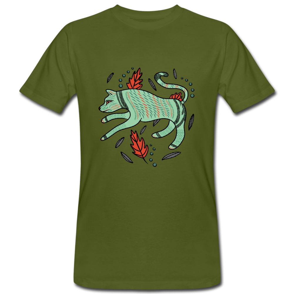 Cave Canem - Männer Bio-T-Shirt - Hinter dem Mond