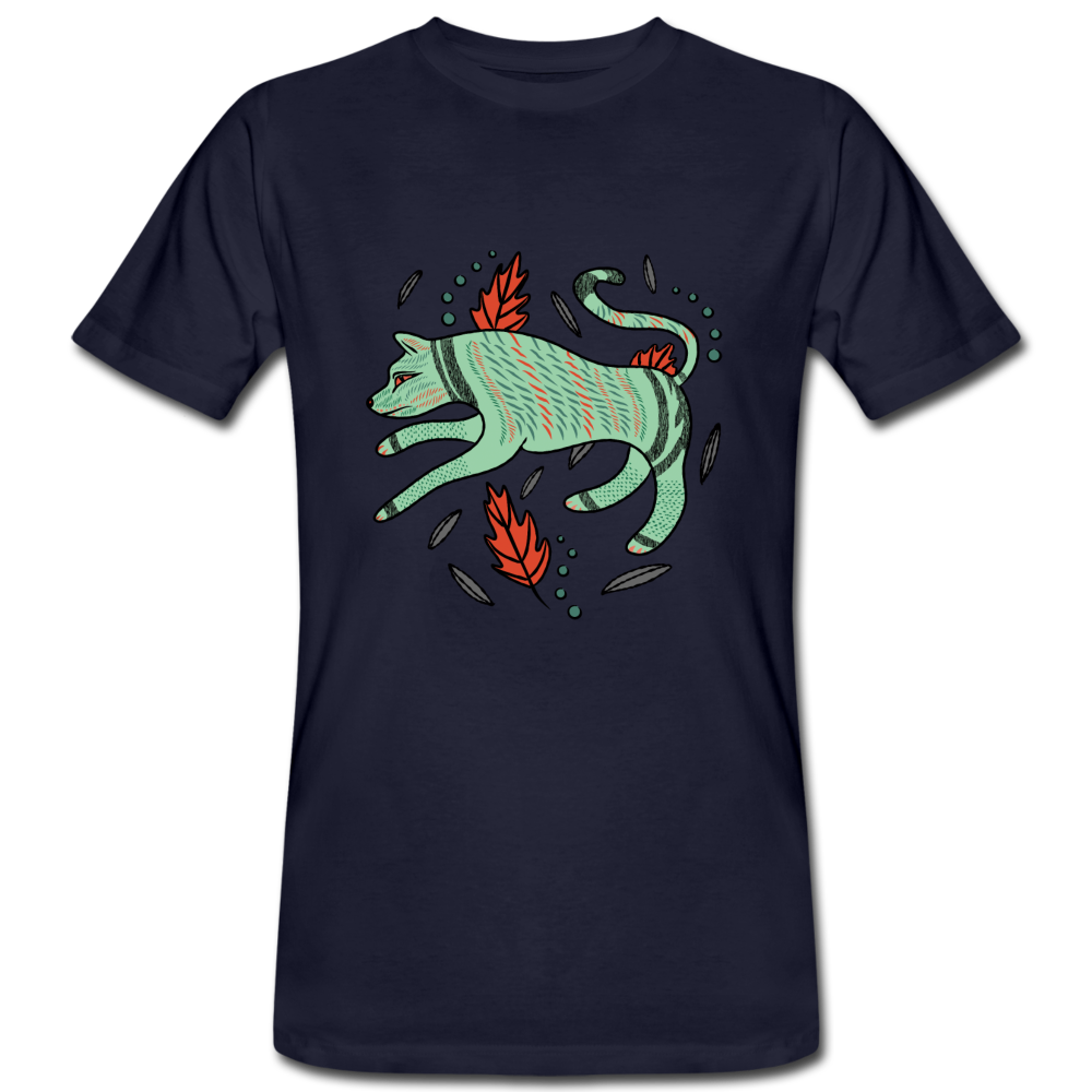 Cave Canem - Männer Bio-T-Shirt - Hinter dem Mond