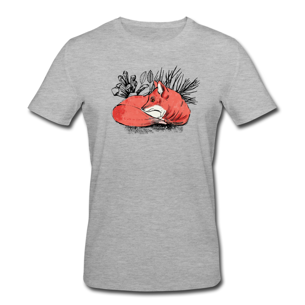 Männer Bio-T-Shirt von Stanley & Stella - "Ruhender Fuchs" - Hinter dem Mond