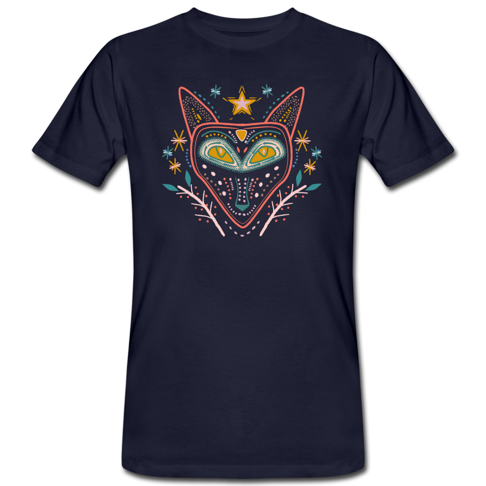 Männer Bio-T-Shirt "Nachtfuchs" - Hinter dem Mond