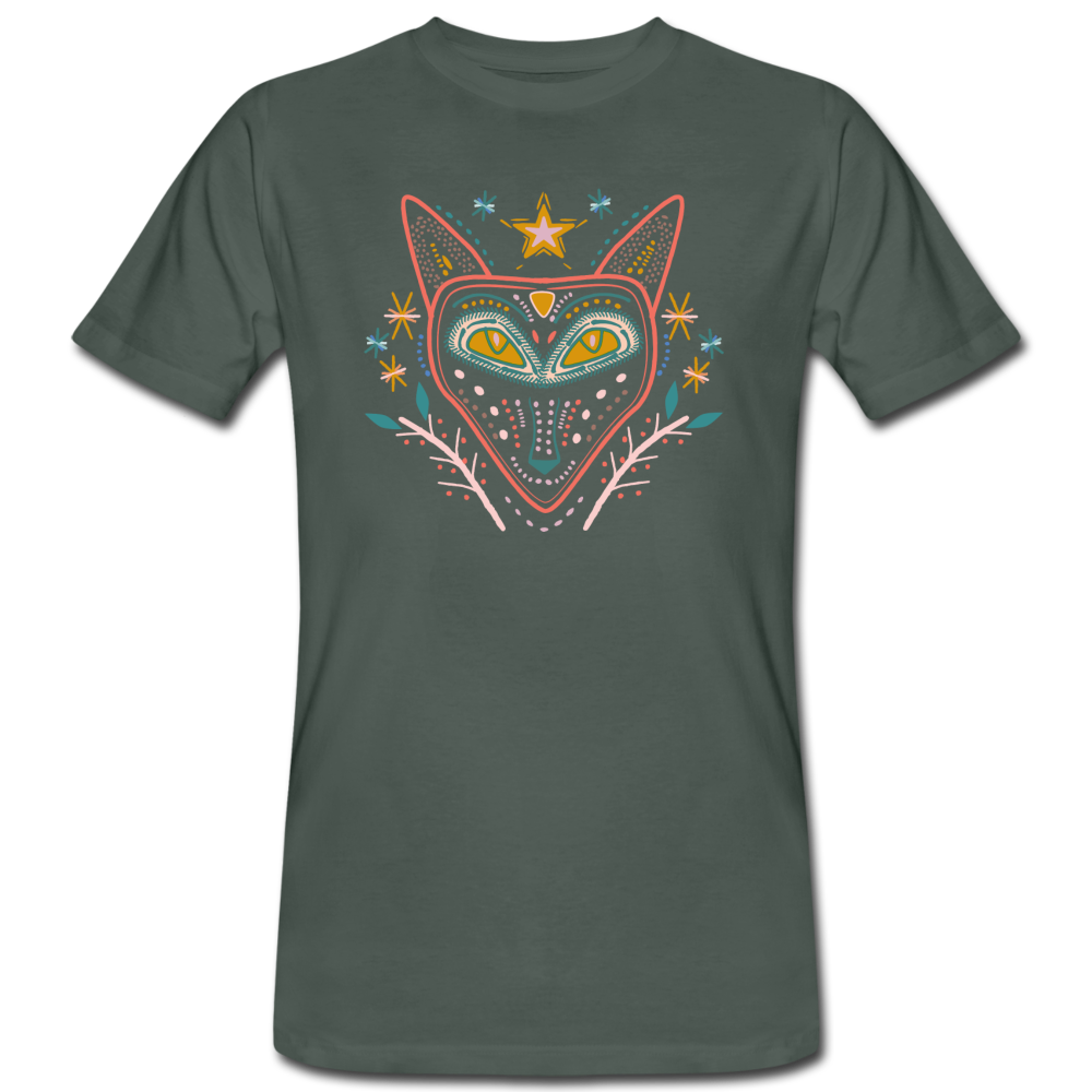Männer Bio-T-Shirt "Nachtfuchs" - Hinter dem Mond
