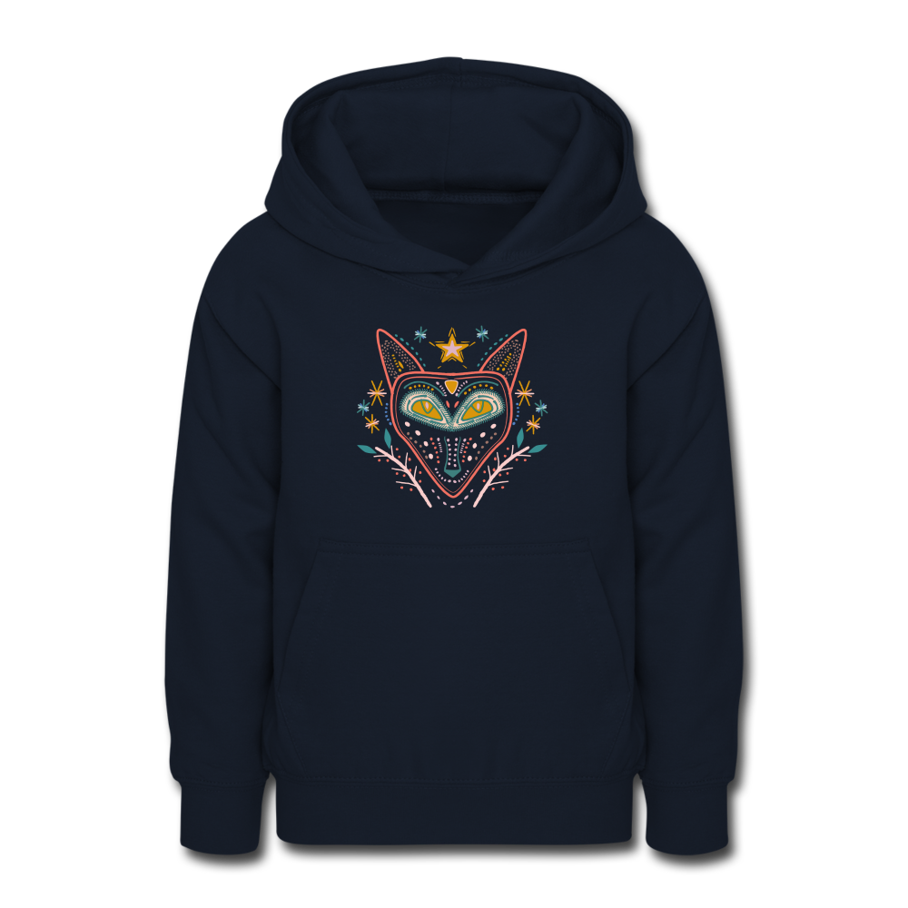 Teenager Hoodie "Nachtfuchs" - Hinter dem Mond
