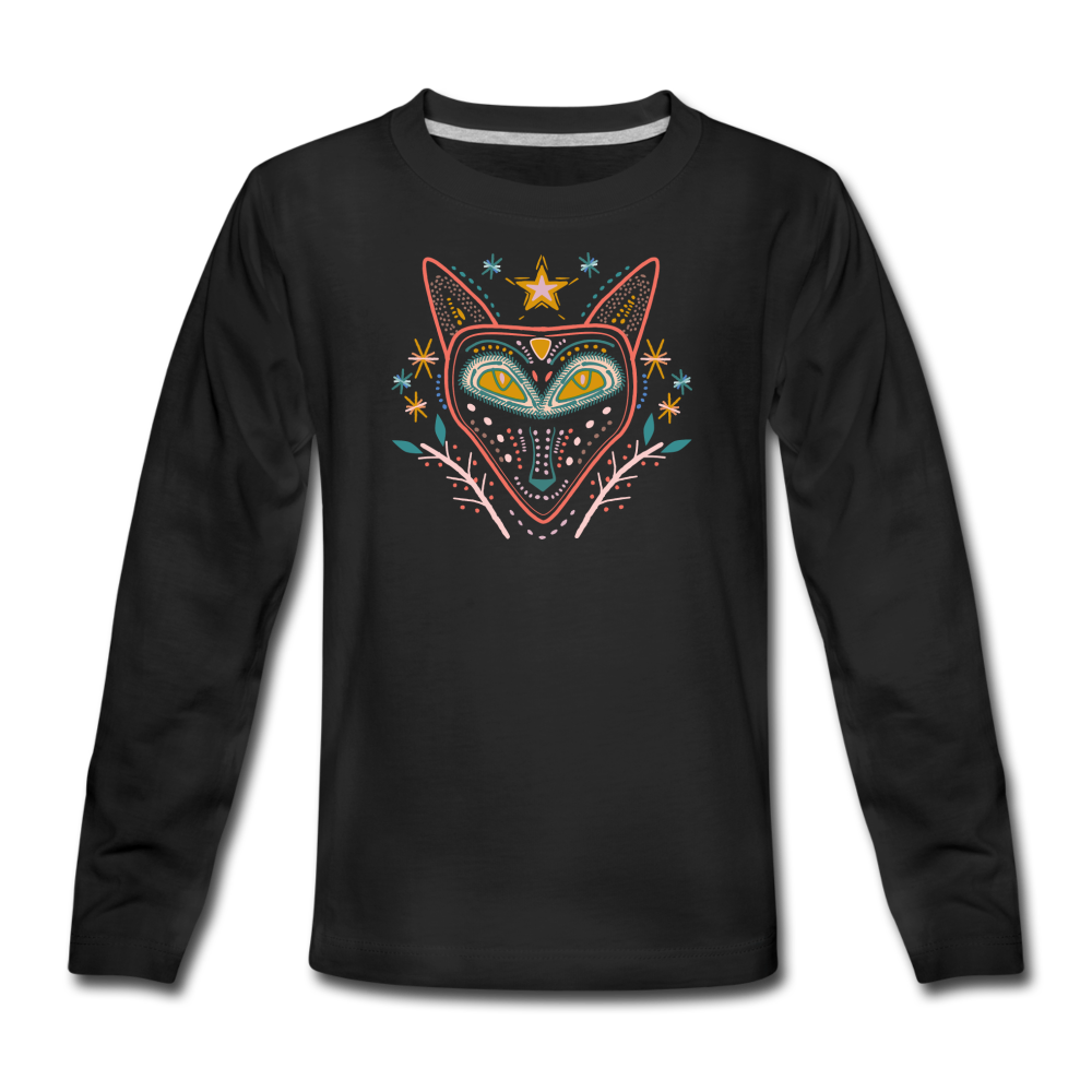 Teenager Premium Langarmshirt - Hinter dem Mond
