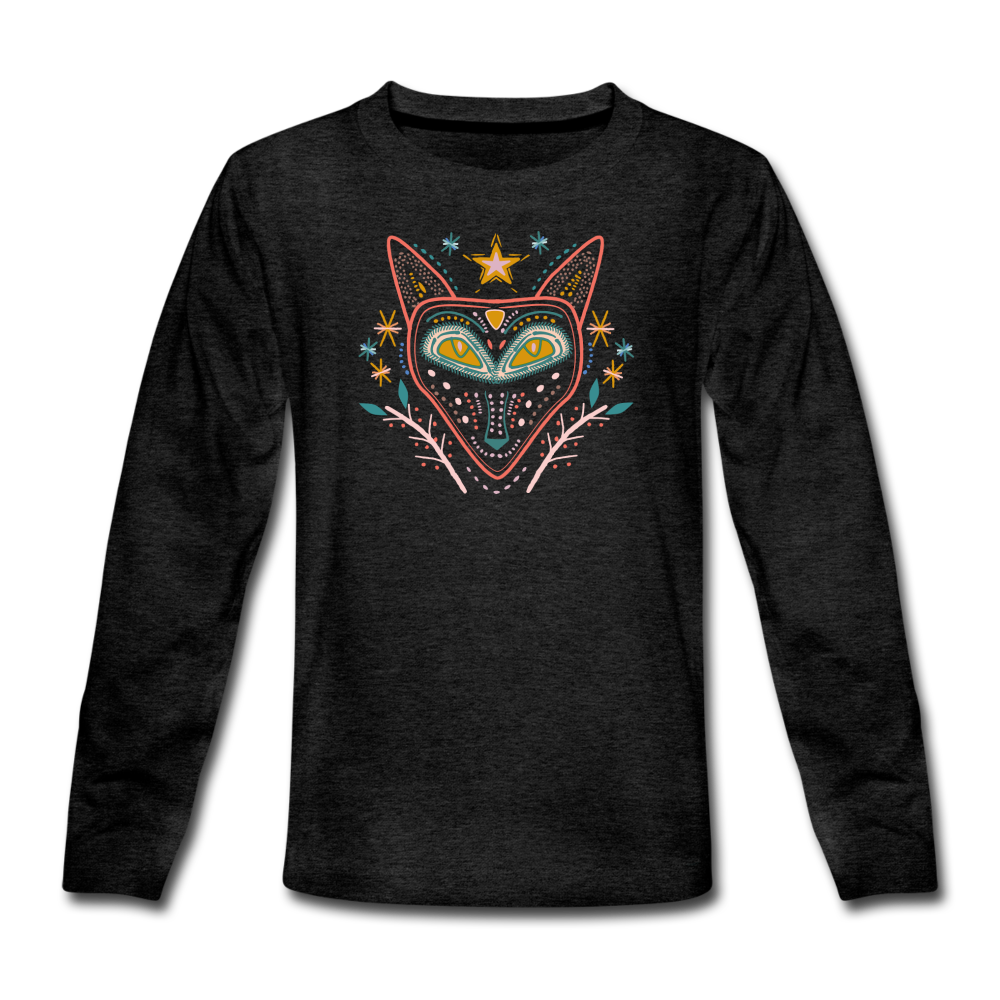 Teenager Premium Langarmshirt - Hinter dem Mond