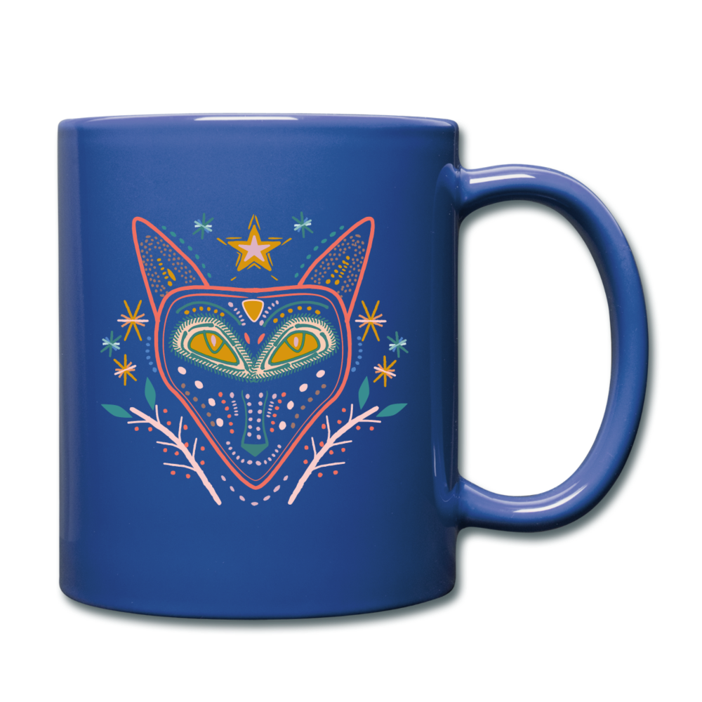 Tasse einfarbig "Nachtfuchs" - Hinter dem Mond