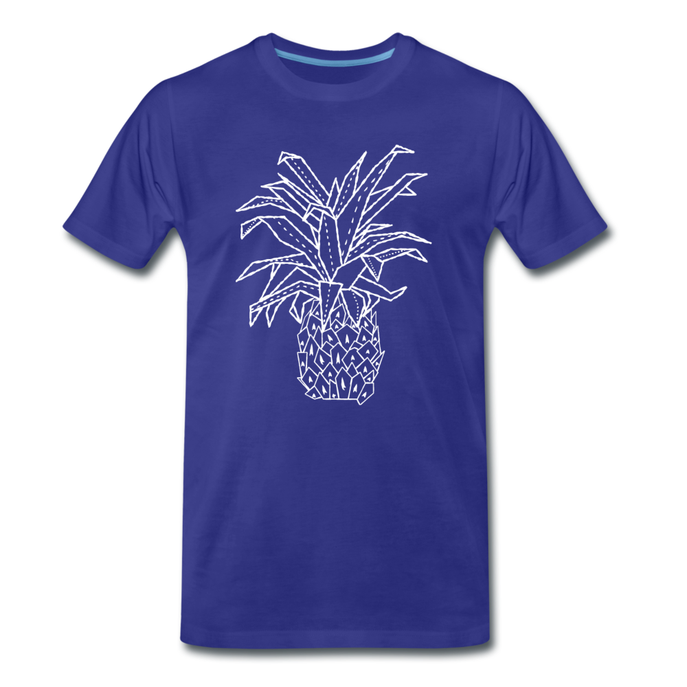 Männer Premium T-Shirt "Grafische Ananas" - Hinter dem Mond
