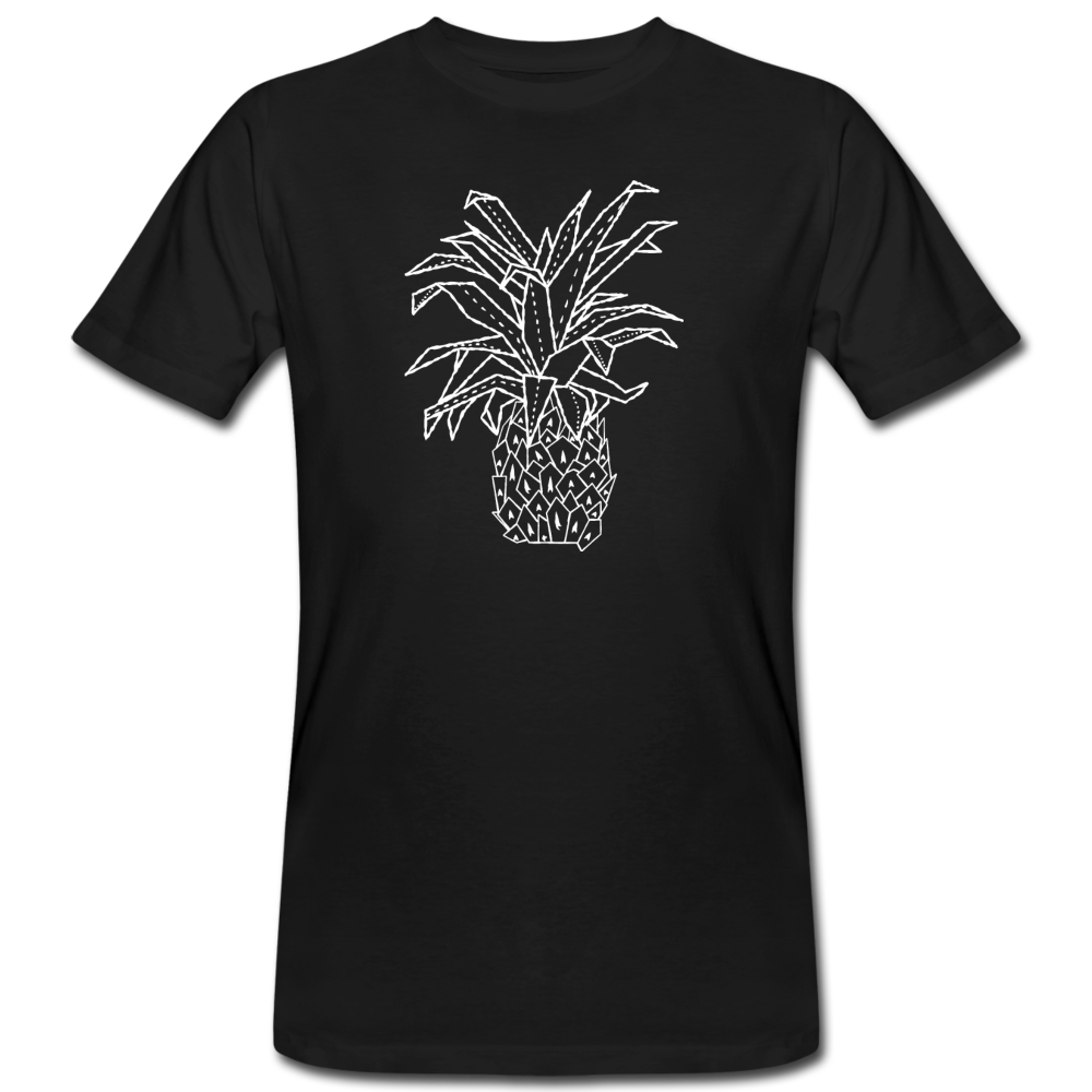Männer Bio-T-Shirt "Grafische Ananas" - Hinter dem Mond