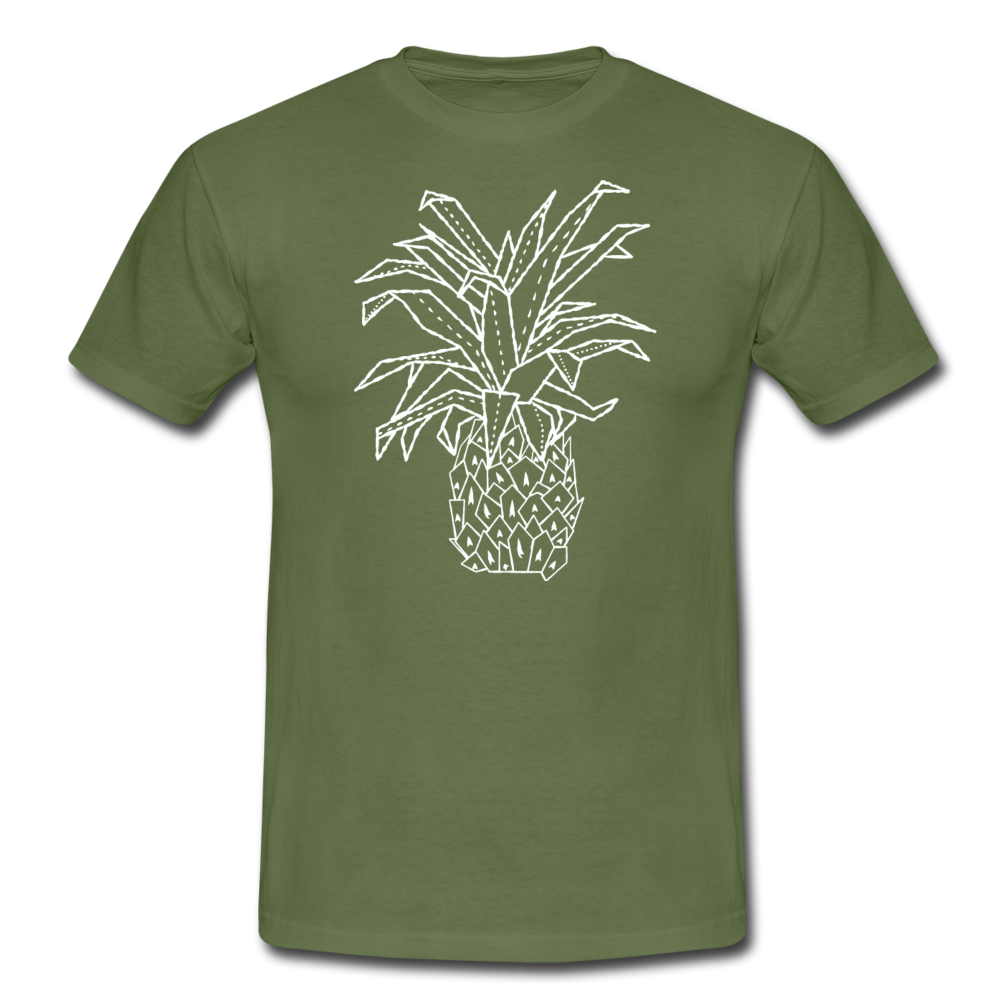 Männer T-Shirt "Grafische Ananas" - Hinter dem Mond