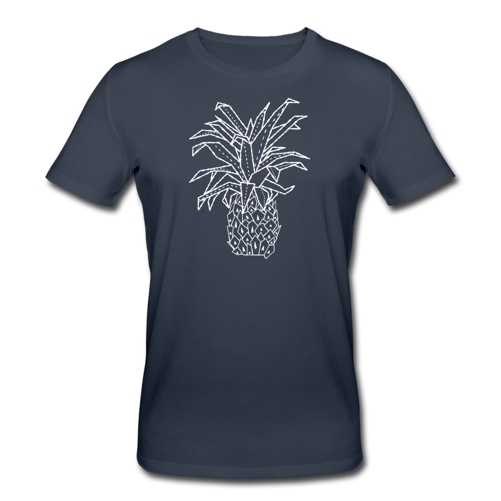 Männer Bio-T-Shirt von Stanley & Stella - "Grafische Ananas" - Hinter dem Mond