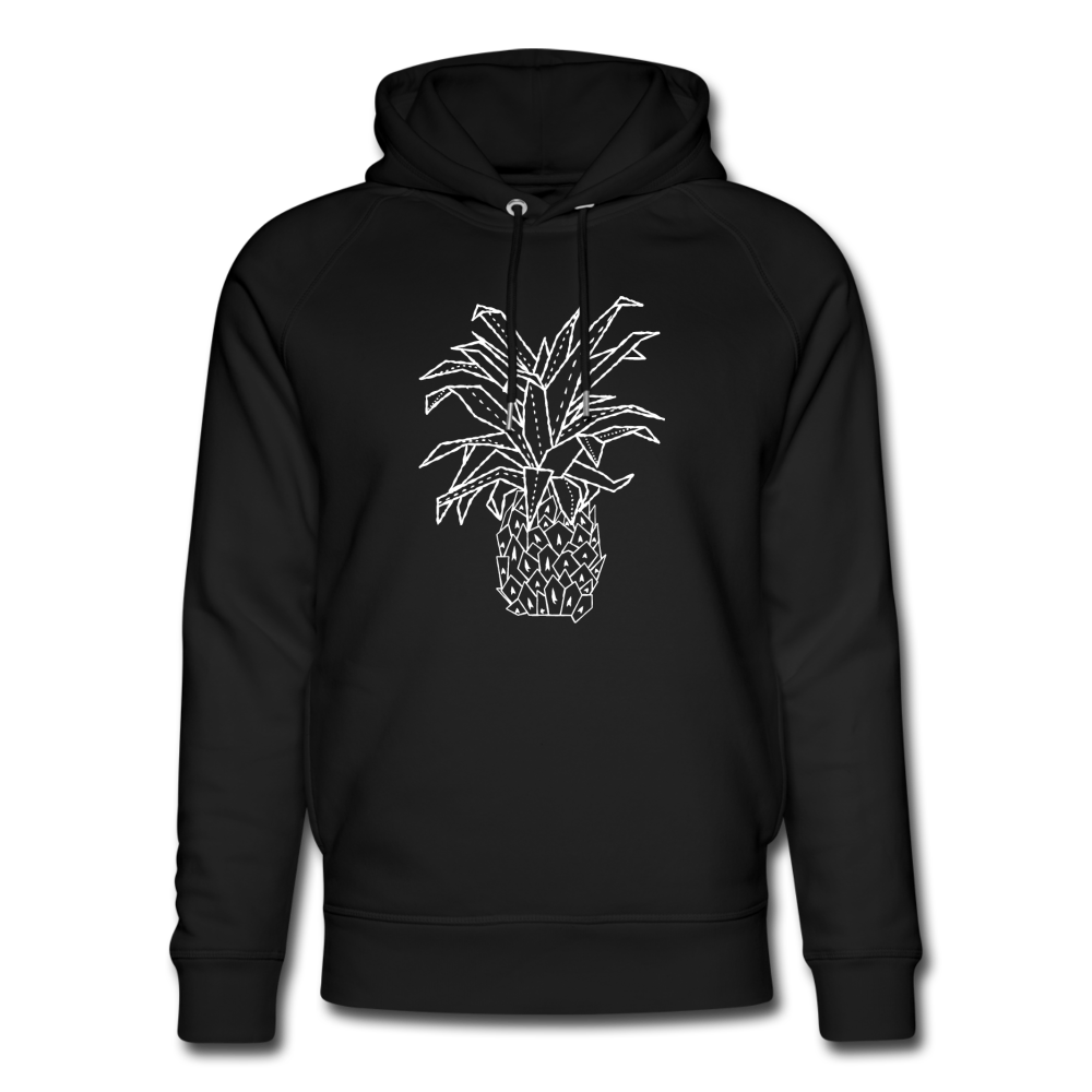 Unisex Bio-Hoodie von Stanley & Stella -"Grafische Ananas" - Hinter dem Mond