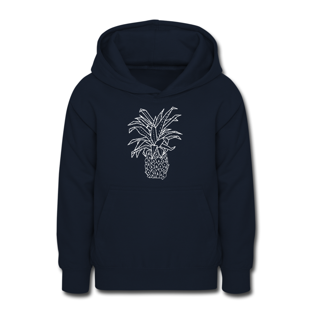 Teenager Hoodie "Grafische Ananas" - Hinter dem Mond
