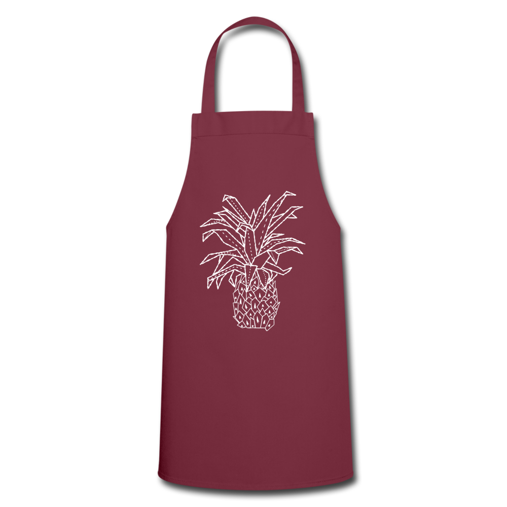 Kochschürze "Grafische Ananas" - Hinter dem Mond