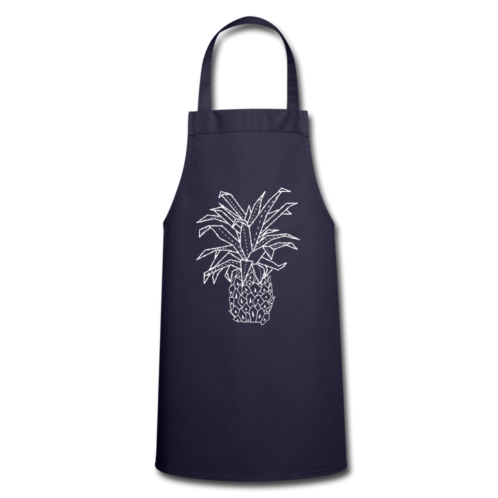 Kochschürze "Grafische Ananas" - Hinter dem Mond