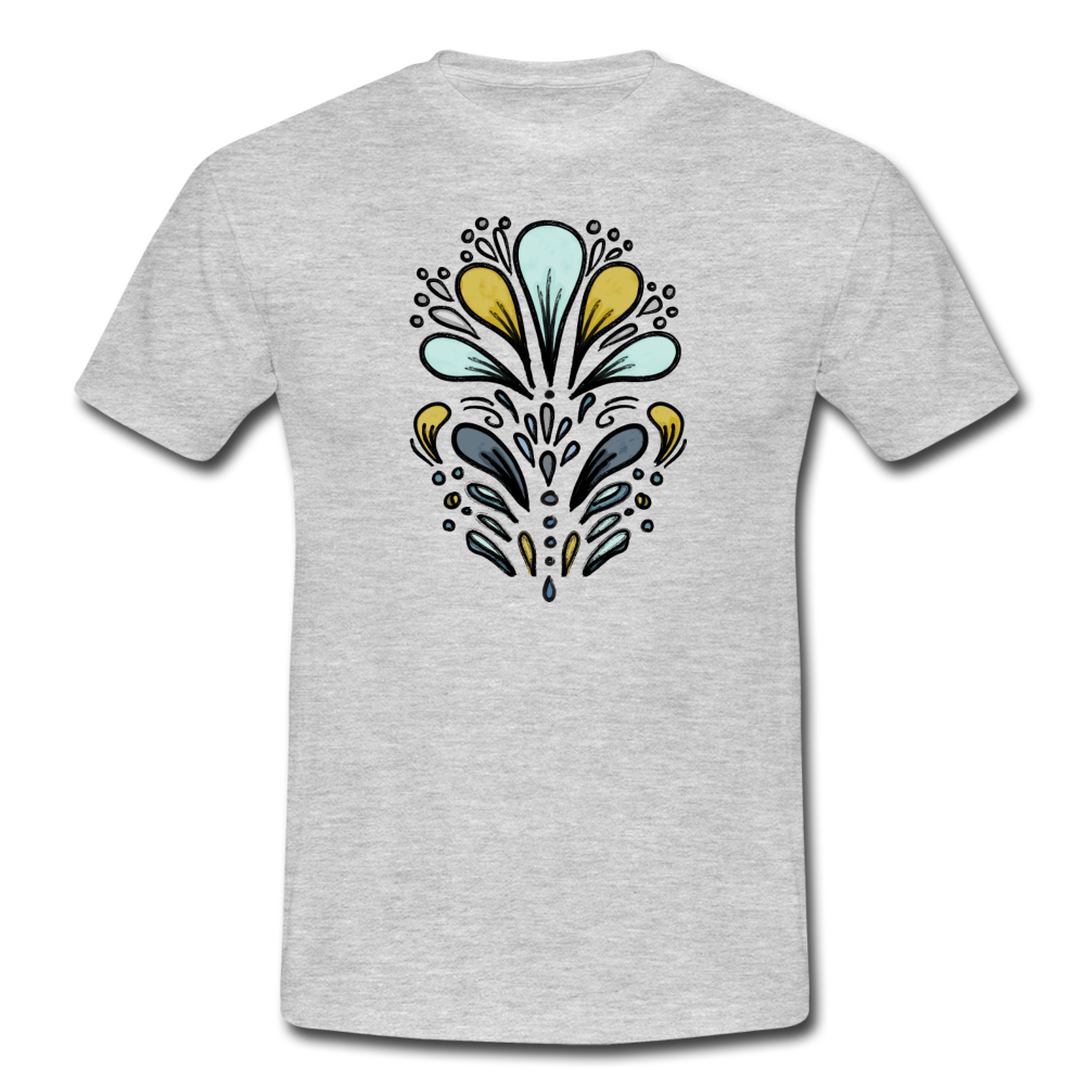 Männer T-Shirt "Retro Splash" - Hinter dem Mond