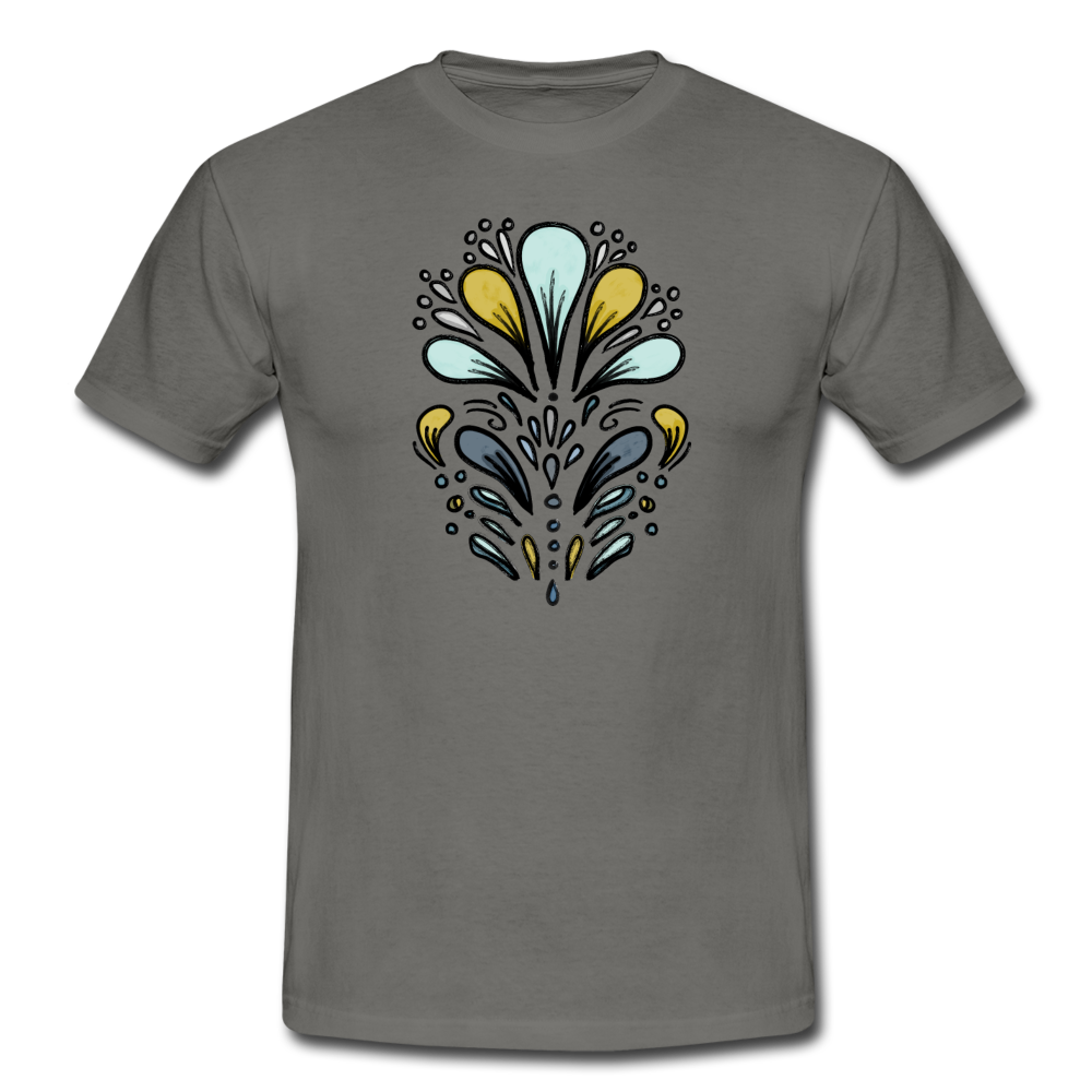 Männer T-Shirt "Retro Splash" - Hinter dem Mond