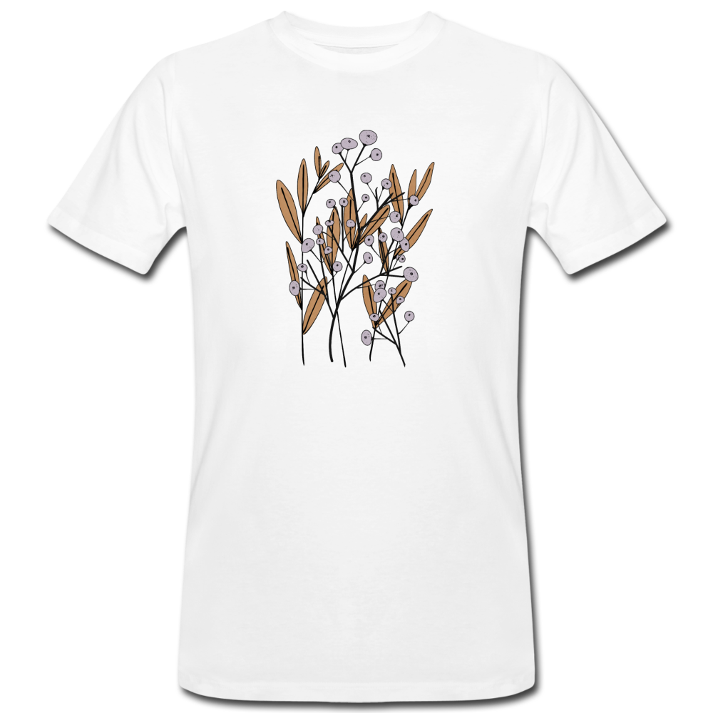 Männer Bio-T-Shirt Hygge Herbstgras - Hinter dem Mond