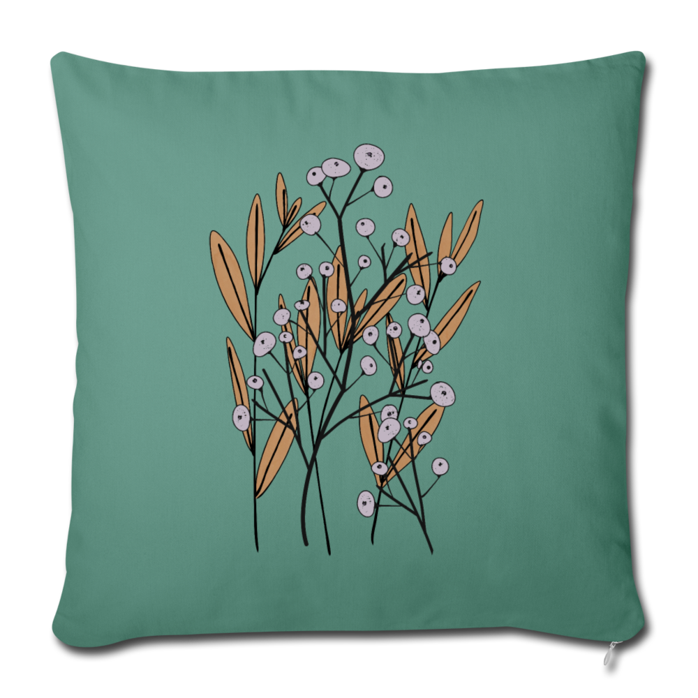 Sofakissenbezug 44 x 44 cm - "Hygge Herbstgras" - Hinter dem Mond