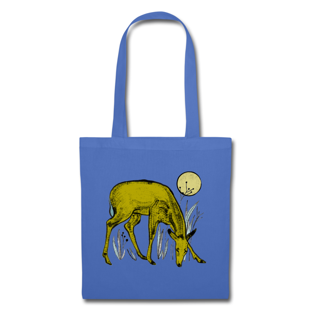 Stoffbeutel "Reh in Olive" - Hinter dem Mond