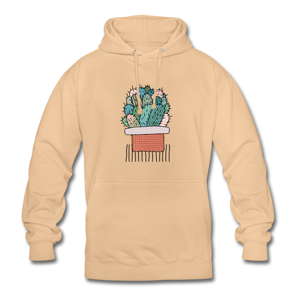Unisex Hoodie "Kaktus in Terracotta" - Hinter dem Mond