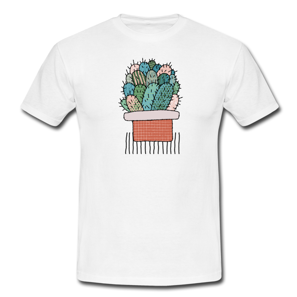 Männer T-Shirt "Kaktus in Terracotta" - Hinter dem Mond