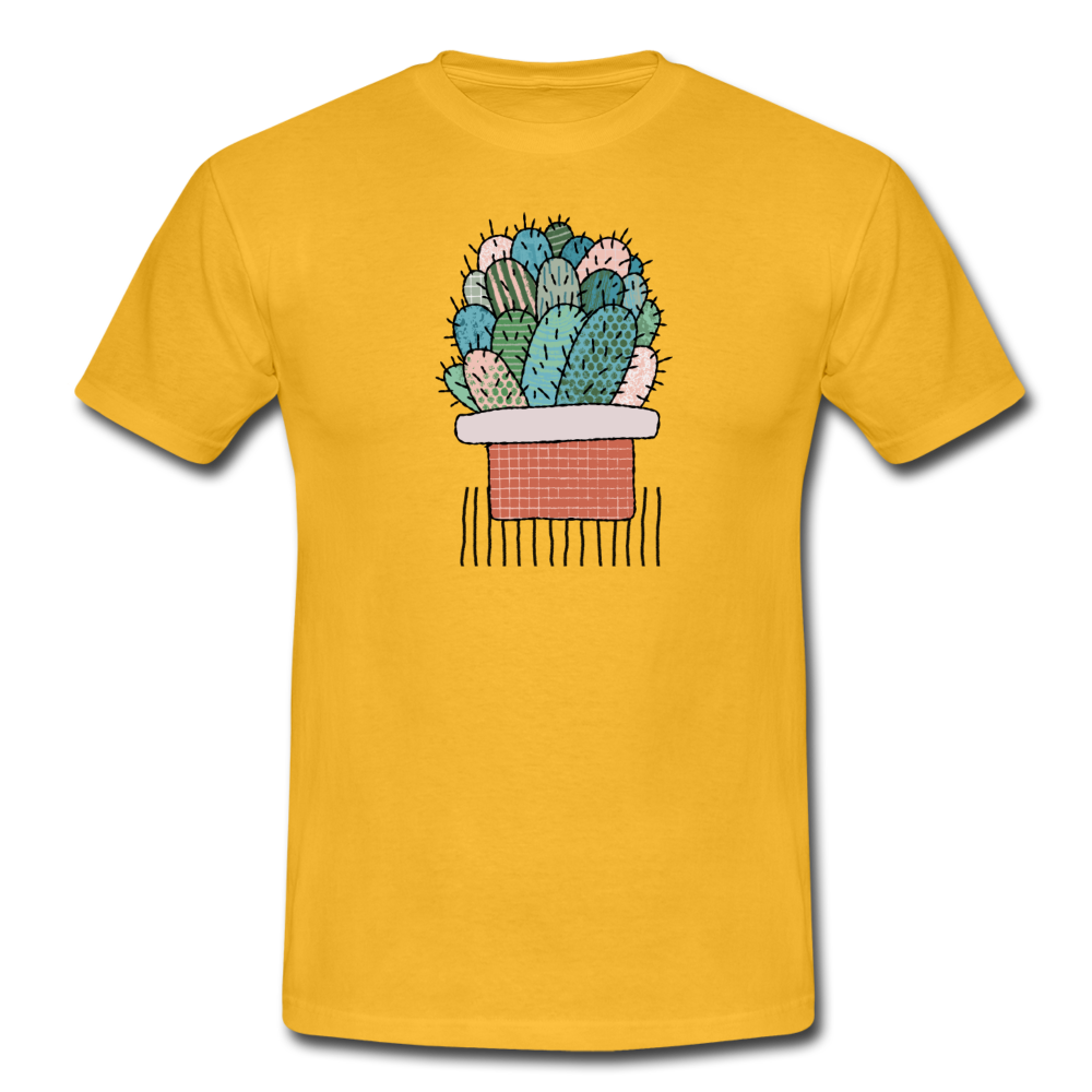 Männer T-Shirt "Kaktus in Terracotta" - Hinter dem Mond